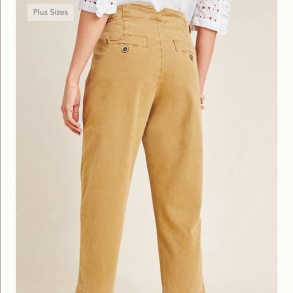 Anthropologie High Rise Slouched Trousers - Picture 2 of 7